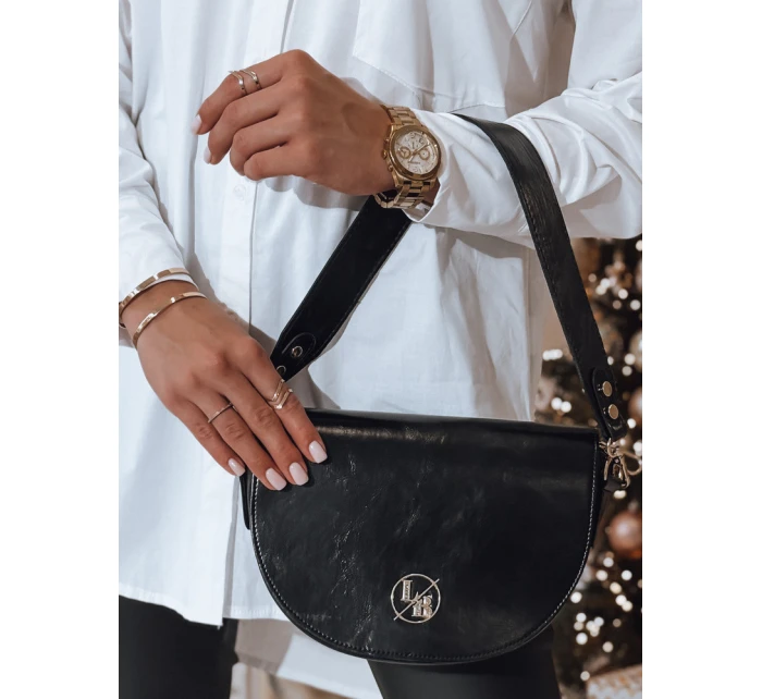 Kožená kabelka ONYX black FashionStreet GY0042 Kožená kabelka ONYX black FashionStreet GY0042