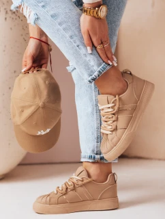 Dámske športové tenisky SNEAKI khaki FashionStreet ZY0824