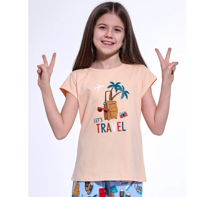 Pyžamo Kids Girl model 20978922 Travel 2 86128 - Cornette