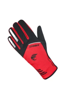 Rukavice model 21841138 SKIN červené M - CHIBA