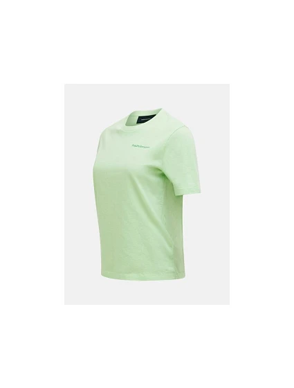 Tričko Original Small Logo Tee model 22231802 zelené - Peak Performance