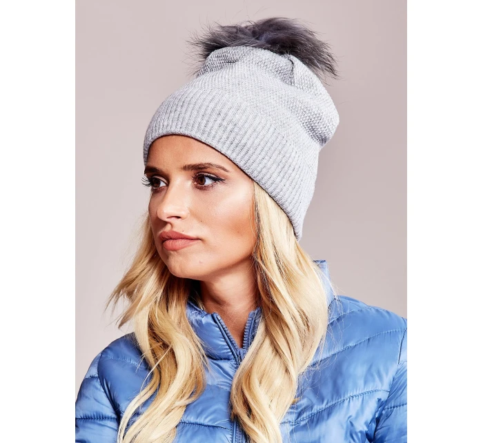 Čiapka AT CZ 171701.37 sivá