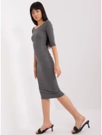 Šaty EM SK HS 21 503.43P tmavosivé