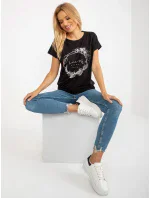 Bluzka RV BZ model 21153740 czarny - FPrice Bluzka RV BZ model 21153740 czarny - FPrice