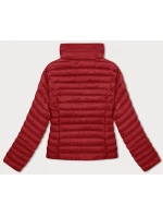 Červená dámska bunda so stojačikom (16M9111-270) - Goodlooking
