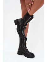 Šnurovanie vyšší model 217721 Krok vo veľkom štýle