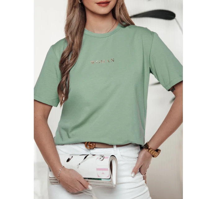 Dámské tričko tyrkysové Dstreet model 21976406 - FashionStreet