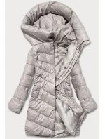 Dámska zimná bunda béžová (TY041-59)