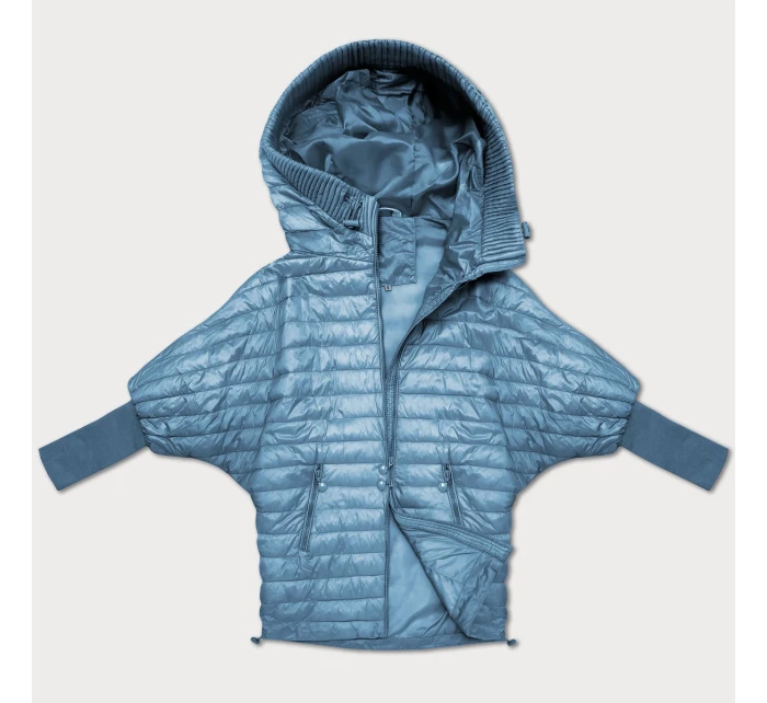 Svetlomodrá dámska bunda Minority bat (P3-6913-30)