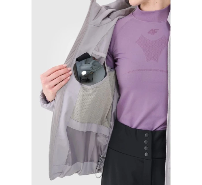 Dámska lyžiarska bunda s membránou neodry 5000 4F 4FWAW24TTJAF573-27S Dámska lyžiarska bunda s membránou neodry 5000 4F 4FWAW24TTJAF573-27S