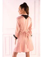 model 17580755 Růžový župan + tanga ZDARMA! - LivCo Corsetti