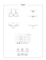 Ohromujúca dvojdielne plavky Paralia koralová - Obsessive