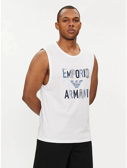 Pánské tílko  bílé  model 19916487 - Emporio Armani