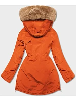 Dámska zimná bunda oranžová (CAN-588) Dámska zimná bunda oranžová (CAN-588)