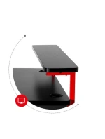 Herní stůl model 21326096 5.0 Red - Huzaro