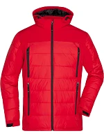 JN Pánská outdoorová hybridní bunda 02. red model 22495007 - Daiber JN Pánská outdoorová hybridní bunda 02. red model 22495007 - Daiber