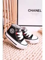 Dětské Tenisky Vysoké Se Zipem BIG STAR model 21545343 Černé - Big Star Shoes