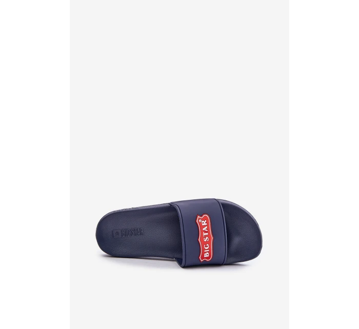 Dámské pantofle Big Star model 21676358 tmavě modré - Big Star Shoes