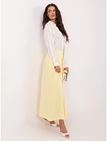 Spódnica RV SD model 22047018 jasny żółty - FPrice Spódnica RV SD model 22047018 jasny żółty - FPrice