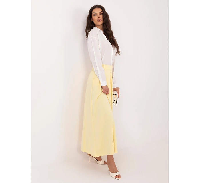 Spódnica RV SD model 22047018 jasny żółty - FPrice Spódnica RV SD model 22047018 jasny żółty - FPrice