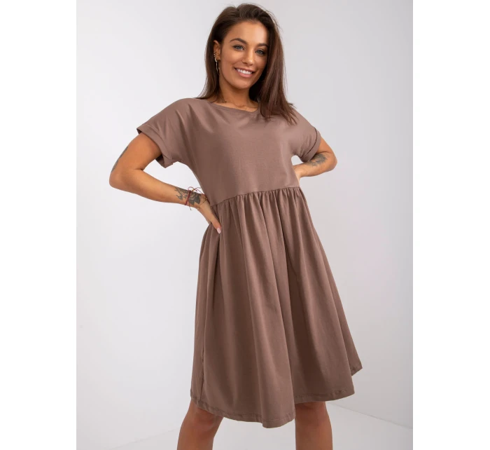 Šaty RV SK 5672.03P hnedé