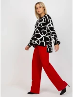 Svetr RV SW model 17926495 bílá černá - FPrice