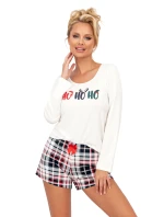 Pyžamo Ho Ho II 1/2 Ecru - Donna Pyžamo Ho Ho II 1/2 Ecru - Donna