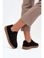 Dámske semišové tenisky Big Star HI-POLY SYSTEM - čierne Dámske semišové tenisky Big Star HI-POLY SYSTEM - čierne