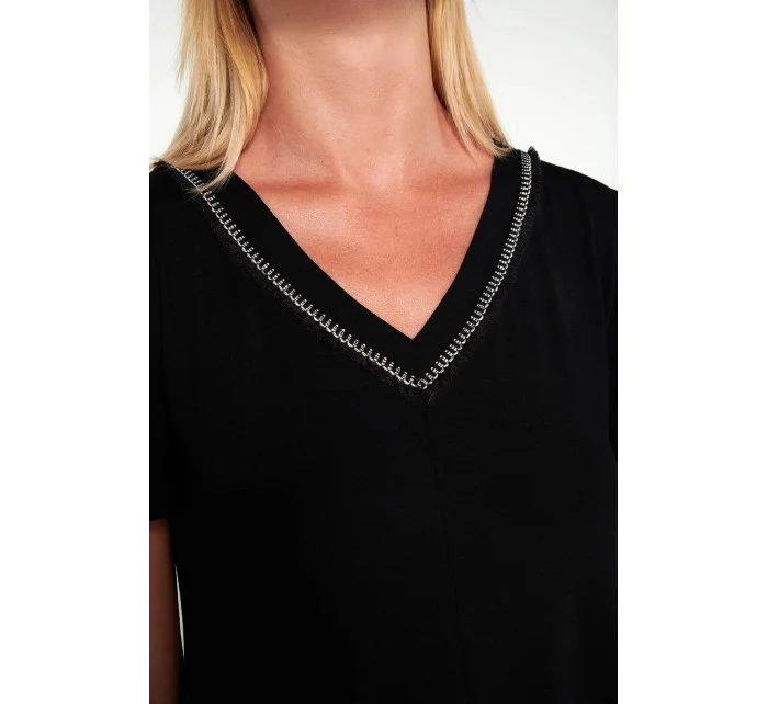 Dámské šaty model 20497969 Černá - Vamp Dámské šaty model 20497969 Černá - Vamp