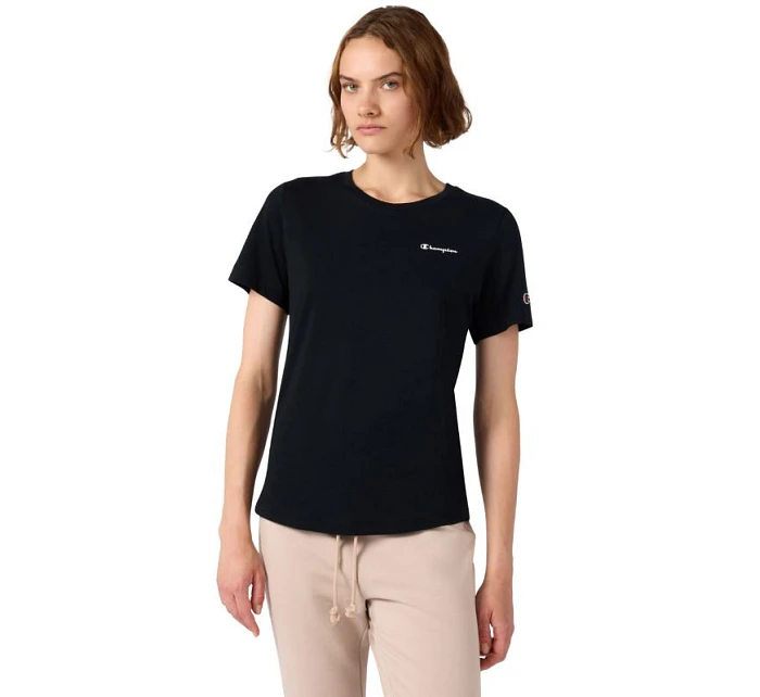 Champion Dámske tričko s krátkym rukávom Black 118408 KK001