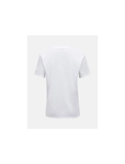 Pánské tričko PEAK PERFORMANCE M Explore Graphic Tee, bílá barva