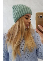 Magda K293 tmavá mätová čiapka s okrajom Magda K293 tmavá mätová čiapka s okrajom