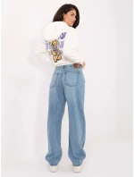 Spodnie model 21378635 jasny niebieski - FPrice Spodnie model 21378635 jasny niebieski - FPrice