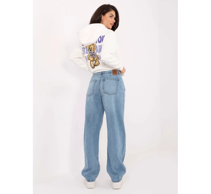 Spodnie model 21378635 jasny niebieski - FPrice Spodnie model 21378635 jasny niebieski - FPrice