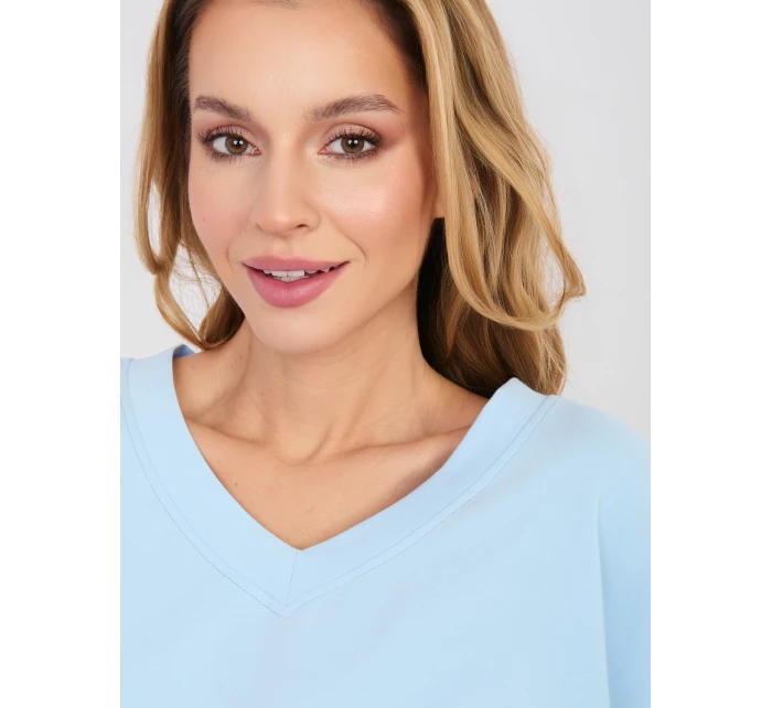 Blúzka RV BZ A1186.89 svetlo modrá