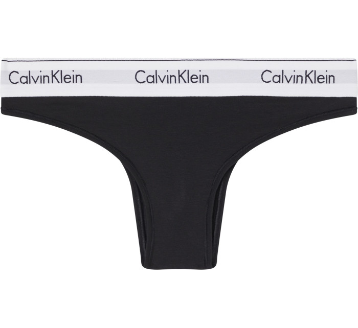 Dámske brazilky Brazilian Briefs Modern Cotton 000QF5981EUB1 čierna - Calvin Klein