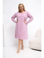 Nadmerné veľkosti Nočná košeľa model 223303 Forever Pink