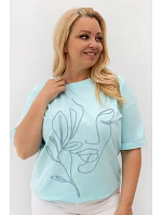 Tričko vo veľkosti plus size, model 230451 Relevance Tričko vo veľkosti plus size, model 230451 Relevance