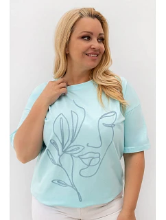 Tričko vo veľkosti plus size, model 230451 Relevance