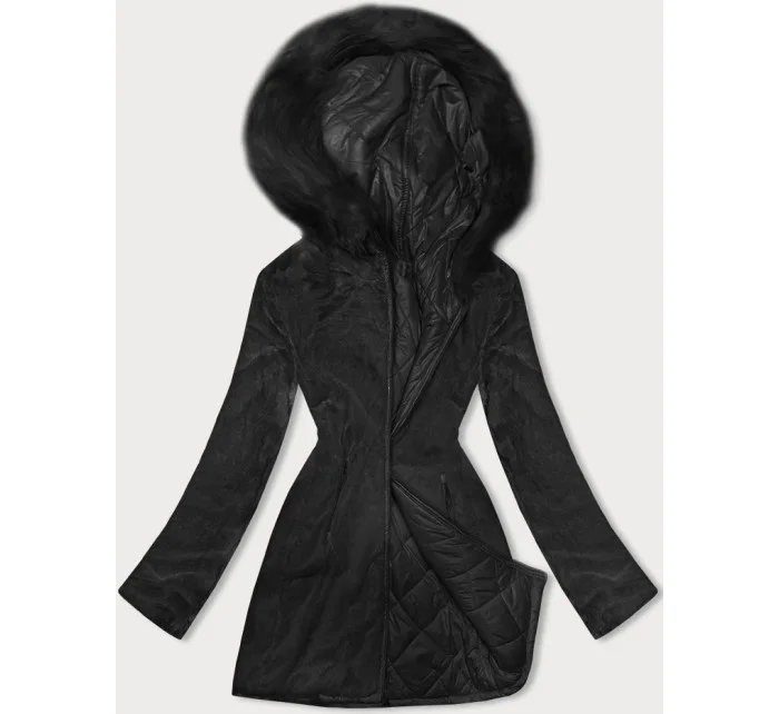 kurtka damska pikowana czarna model 21246968 - Z-DESIGN kurtka damska pikowana czarna model 21246968 - Z-DESIGN