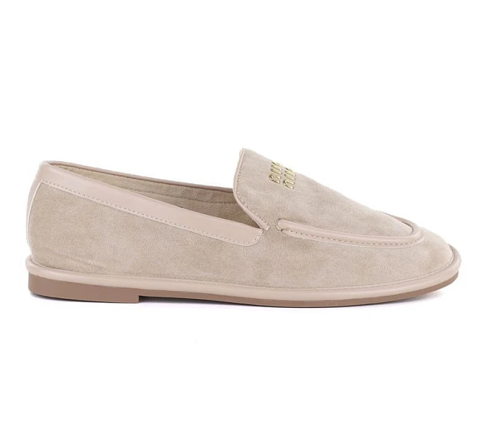 Dámske semišové čižmy Vinceza beige 62271