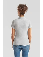 LadyFit 65/35 Polo Dámské piqué polo model 22426810 heather grey - Fruit of the Loom