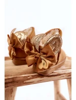 Dziewczęce Ocieplane Śniegowce Z Kokardkami Camel Meriva Dziewczęce Ocieplane Śniegowce Z Kokardkami Camel Meriva