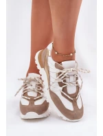 Kožené Polobotky Sneakers Dámské model 21693232 - Artiker