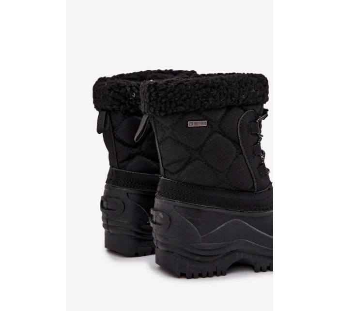 Zateplené dětské sněhule na zip Big Star model 21705995 Černé - Big Star Shoes