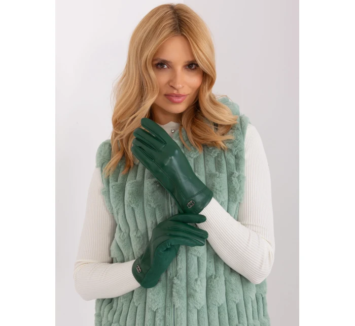 AT RK 239801 rukavice.11 tmavozelená