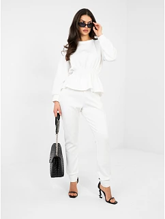 Spodnie dresowe IT DR model 22314595 ecru - FPrice