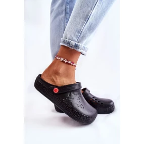 Dámské světlé pantofle Big Star Černá model 19973508 - Big Star Shoes