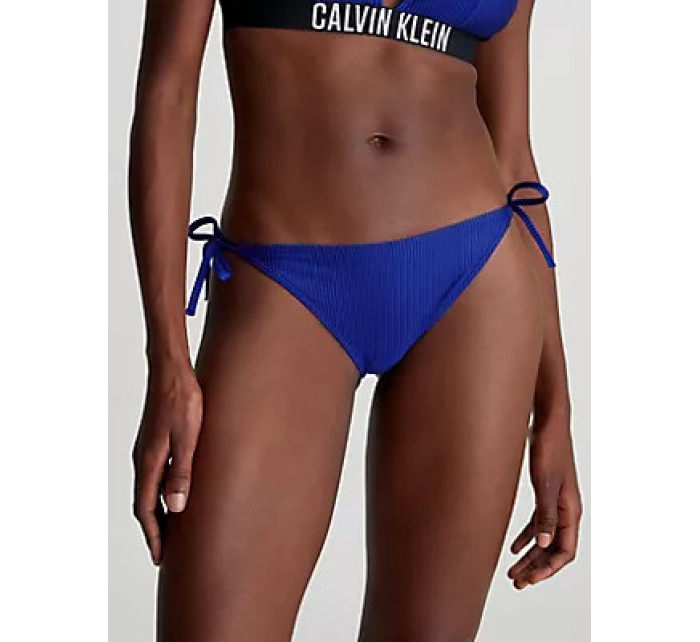 Dámske plavky Spodný diel plaviek STRING SIDE TIE KW0KW02390C7N - Calvin Klein