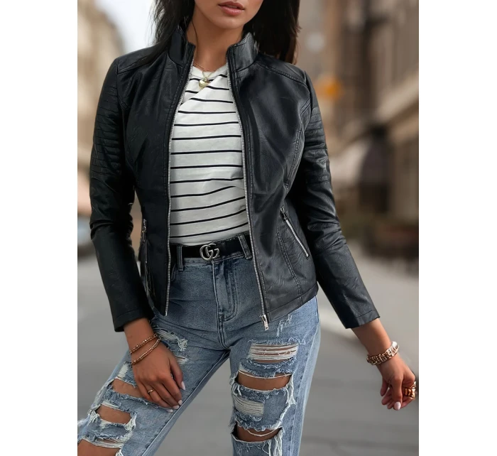 Dámská bunda černá Dstreet model 21967933 - FashionStreet Dámská bunda černá Dstreet model 21967933 - FashionStreet